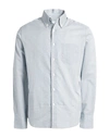 Dunhill Man Shirt White Size Xxl Cotton In Blue
