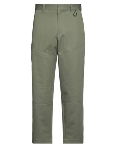 Oamc Man Pants Military Green Size 34 Cotton In Green