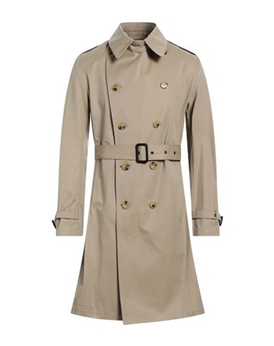 Mackintosh Man Overcoat Beige Size 46 Cotton