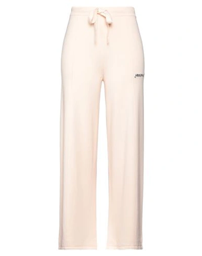 Hinnominate Woman Pants Light Pink Size Xs Viscose, Polyester, Polyamide