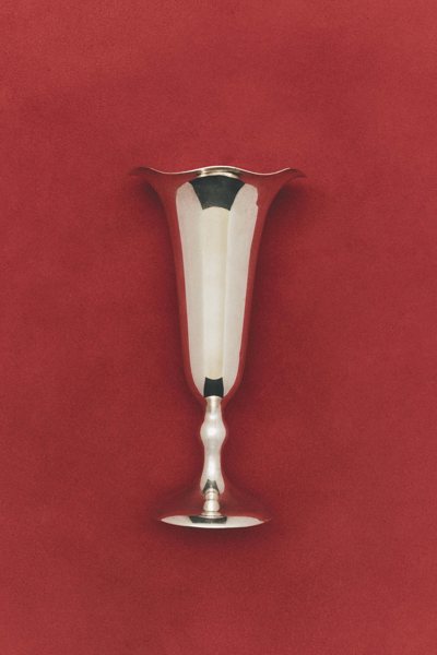 Jonathan Simkhai Vintage Bud Vase In Silver