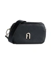 FURLA FURLA FURLA PRIMULA MINI CROSSBODY WOMAN CROSS-BODY BAG BLACK SIZE - CALFSKIN