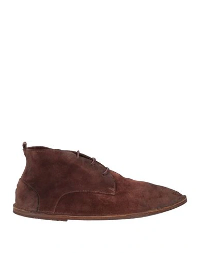 Marsèll Man Ankle Boots Brown Size 10.5 Soft Leather
