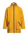 Bjanko Man Jacket Ocher Size Xs Tyvek In Yellow