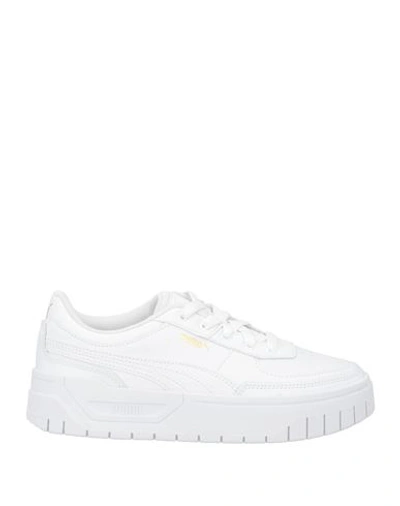 Puma Woman Sneakers White Size 10 Leather