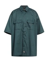 Dickies Man Shirt Midnight Blue Size Xs Polyester, Cotton