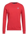 North Sails Man Sweatshirt Red Size Xxl Cotton