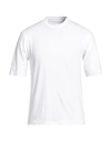 Daniele Fiesoli Man T-shirt White Size S Cotton, Elastane