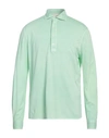 Filippo De Laurentiis Man T-shirt Light Green Size 38 Cotton