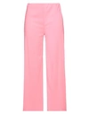 Jucca Woman Pants Pink Size 10 Viscose, Elastane