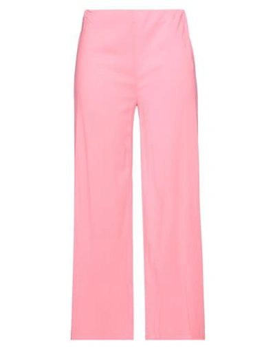 Jucca Woman Pants Pink Size 8 Viscose, Elastane