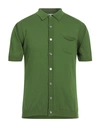 Daniele Fiesoli Man Shirt Green Size Xl Cotton