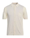 Daniele Fiesoli Man Shirt Ivory Size Xl Cotton In White