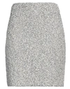 Amina Rubinacci Woman Mini Skirt Midnight Blue Size 8 Cotton, Viscose, Tencel, Nylon, Synthetic Fibe