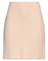 Amina Rubinacci Woman Mini Skirt Pink Size 8 Cotton, Viscose, Tencel, Nylon, Synthetic Fibers