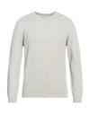 Bellwood Man Sweater Light Grey Size 42 Merino Wool