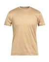 Daniele Fiesoli Man T-shirt Sand Size Xxl Cotton In Beige