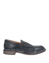 Moma Man Loafers Navy Blue Size 12 Leather