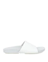 Moma Woman Sandals White Size 10.5 Leather