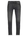 C'n'c' Costume National Man Jeans Black Size 32 Cotton, Elastane In Black