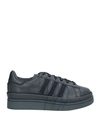 Y-3 Woman Sneakers Black Size 10 Soft Leather In Black