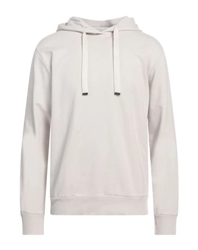 Daniele Fiesoli Man Sweatshirt Cream Size Xl Cotton, Elastane In White