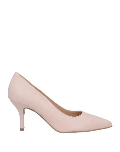 Formentini Woman Pumps Light Pink Size 10 Soft Leather