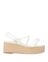 Eqüitare Equitare Woman Espadrilles White Size 11 Textile Fibers