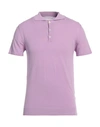 Daniele Fiesoli Man Sweater Light Purple Size L Cotton