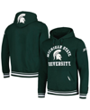 PRO STANDARD MEN'S PRO STANDARD GREEN MICHIGAN STATE SPARTANS CLASSIC STACKED LOGO PULLOVER HOODIE