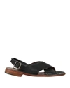 Astorflex Woman Sandals Black Size 8 Soft Leather