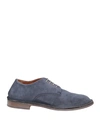 Moma Lace-up Shoes In Navy Blue
