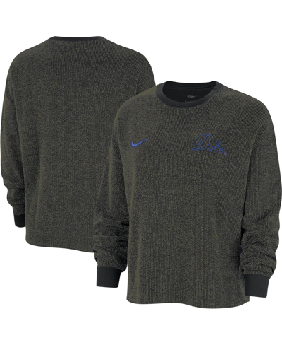 Nike Black Florida Gators Yoga Script Pullover Sweatshirt