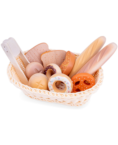 New Classic Toys Bread Basket, Imaginative Play For Kids In Multi