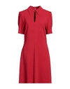 Stella Mccartney Woman Mini Dress Red Size 2-4 Viscose, Acetate, Elastane