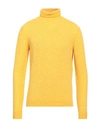 Heritage Man Turtleneck Yellow Size 44 Wool, Nylon