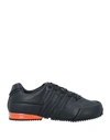 Y-3 Woman Sneakers Black Size 10 Soft Leather In Black