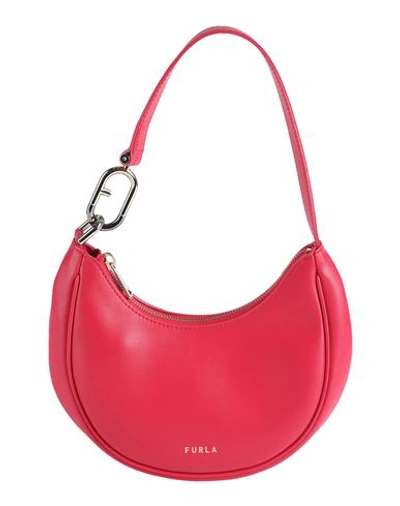 Furla Woman Handbag Garnet Size - Calfskin In Red