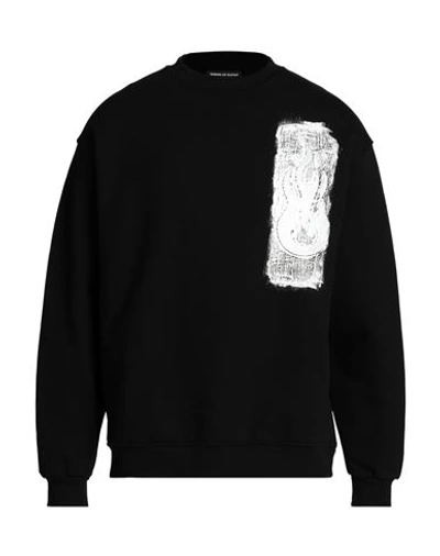 Vision Of Super Man Sweatshirt Black Size Xl Cotton