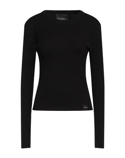 John Richmond Woman Sweater Black Size L Viscose, Polyester, Nylon