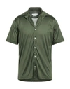 Daniele Fiesoli Man Shirt Military Green Size M Cotton