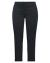 Aspesi Woman Pants Midnight Blue Size 10 Cotton, Elastane In Blue
