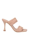 Lola Cruz Sandals In Pink