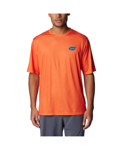 Columbia Men's  Orange Florida Gators Terminal Tackle State Omni-shade T-shirt