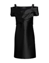 Alberta Ferretti Woman Midi Dress Black Size 12 Acetate, Cupro
