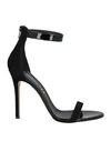 Marc Ellis Woman Sandals Black Size 10 Soft Leather
