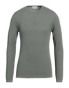 Daniele Fiesoli Man Sweater Sage Green Size S Cotton
