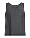 Moschino Man Tank Top Black Size M Polyamide, Elastane In Black