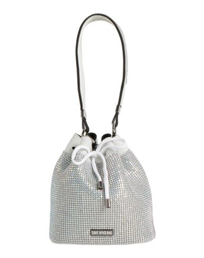 Save My Bag Woman Handbag Light Grey Size - Textile Fibers