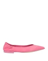 Pomme D'or Woman Ballet Flats Pink Size 8 Soft Leather